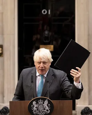 Boris Johnson Boston
